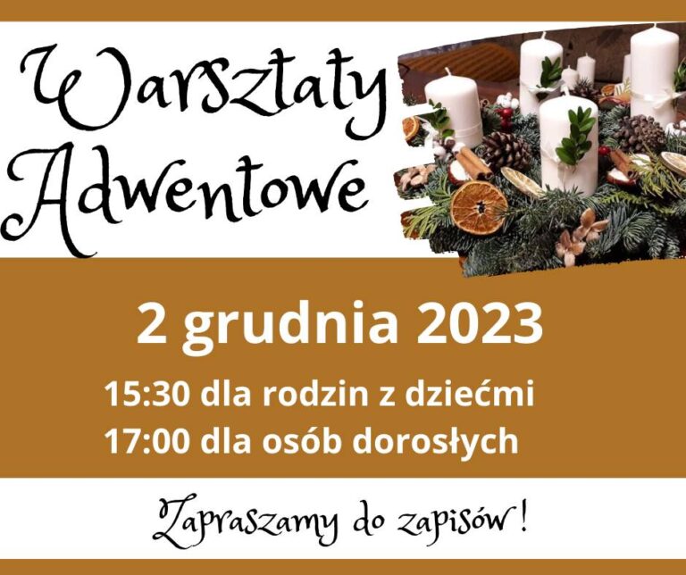 Warsztaty „Jutro Adwent”
